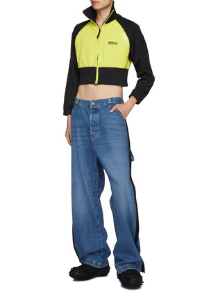 Figure View - Click To Enlarge - MONCLER - x adidas Originals Cropped Jacket
