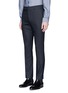 Front View - Click To Enlarge - PAUL SMITH - Gingham check wool pants