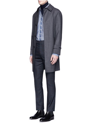Figure View - Click To Enlarge - PAUL SMITH - Gingham check wool pants