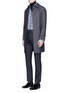 Figure View - Click To Enlarge - PAUL SMITH - Gingham check wool pants