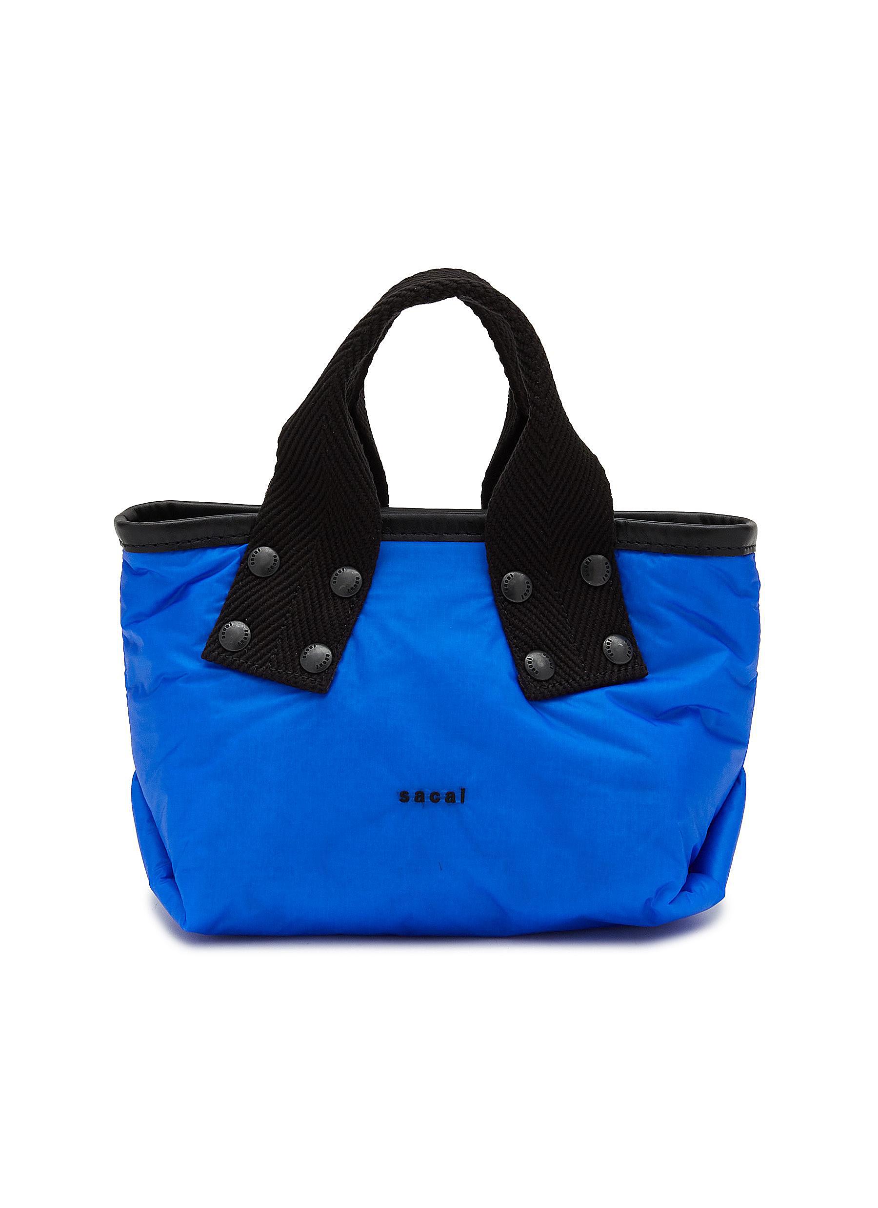 SACAI | Small Skytex Tote Bag | BLUE | Beauty | Lane Crawford