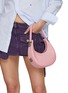 Figure View - Click To Enlarge - OSOI - Mini Toni Adjustable Strap Leather Hobo Bag