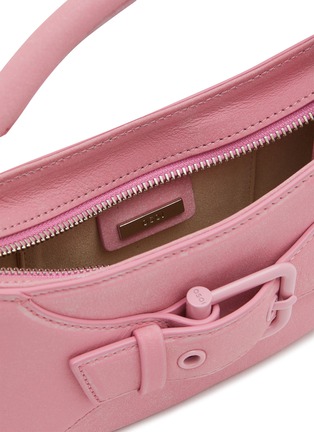 Detail View - Click To Enlarge - OSOI - Small Belted Brocle Leather Shoulder Bag