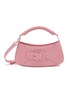 Main View - Click To Enlarge - OSOI - Small Belted Brocle Leather Shoulder Bag