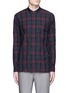 Main View - Click To Enlarge - PAUL SMITH - Check plaid crinkled cotton shirt