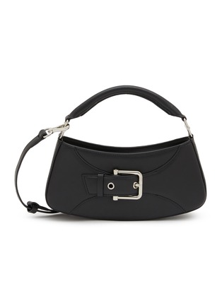 Main View - Click To Enlarge - OSOI - Small Belted Brocle Leather Shoulder Bag