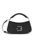 Main View - Click To Enlarge - OSOI - Small Belted Brocle Leather Shoulder Bag