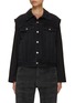 Main View - Click To Enlarge - MM6 MAISON MARGIELA - Tailored Sleeve Denim Jacket