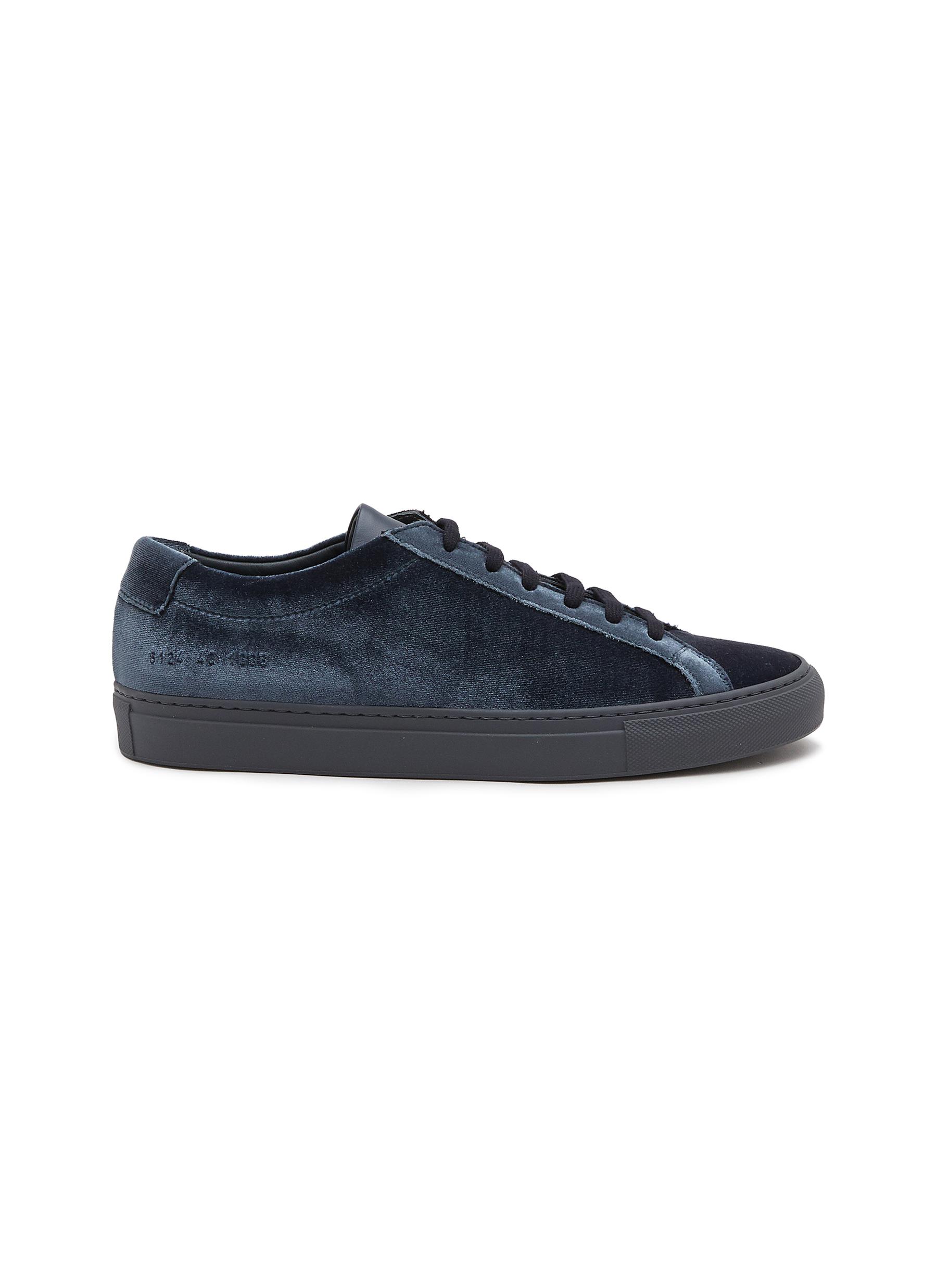 COMMON PROJECTS Achilles Velvet Sneakers Women Lane Crawford