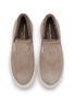 Detail View - Click To Enlarge - COMMON PROJECTS - Suede Slip-On Sneakers