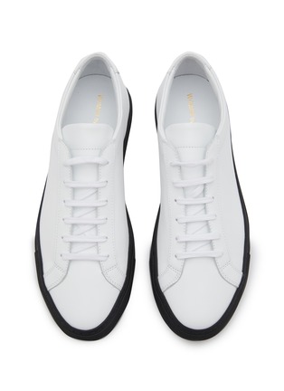 Detail View - Click To Enlarge - COMMON PROJECTS - Achilles Leather Sneakers