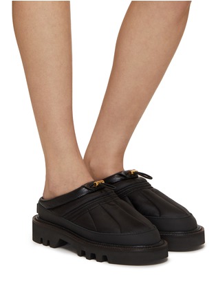 Figure View - Click To Enlarge - SACAI - Lug Sole Padded Slippers