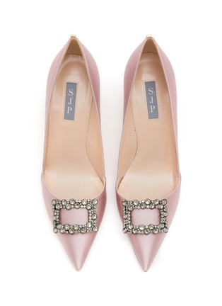 Detail View - Click To Enlarge - SJP BY SARAH JESSICA PARKER - Windsor 70 Satin Pumps