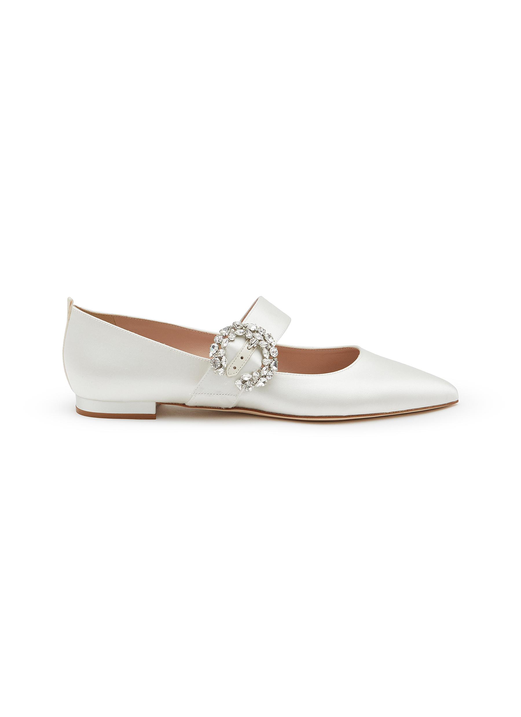 SJP BY SARAH JESSICA PARKER Cosette Satin Mary Jane Flats