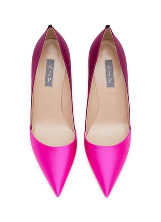 Pink hotsell satin pumps
