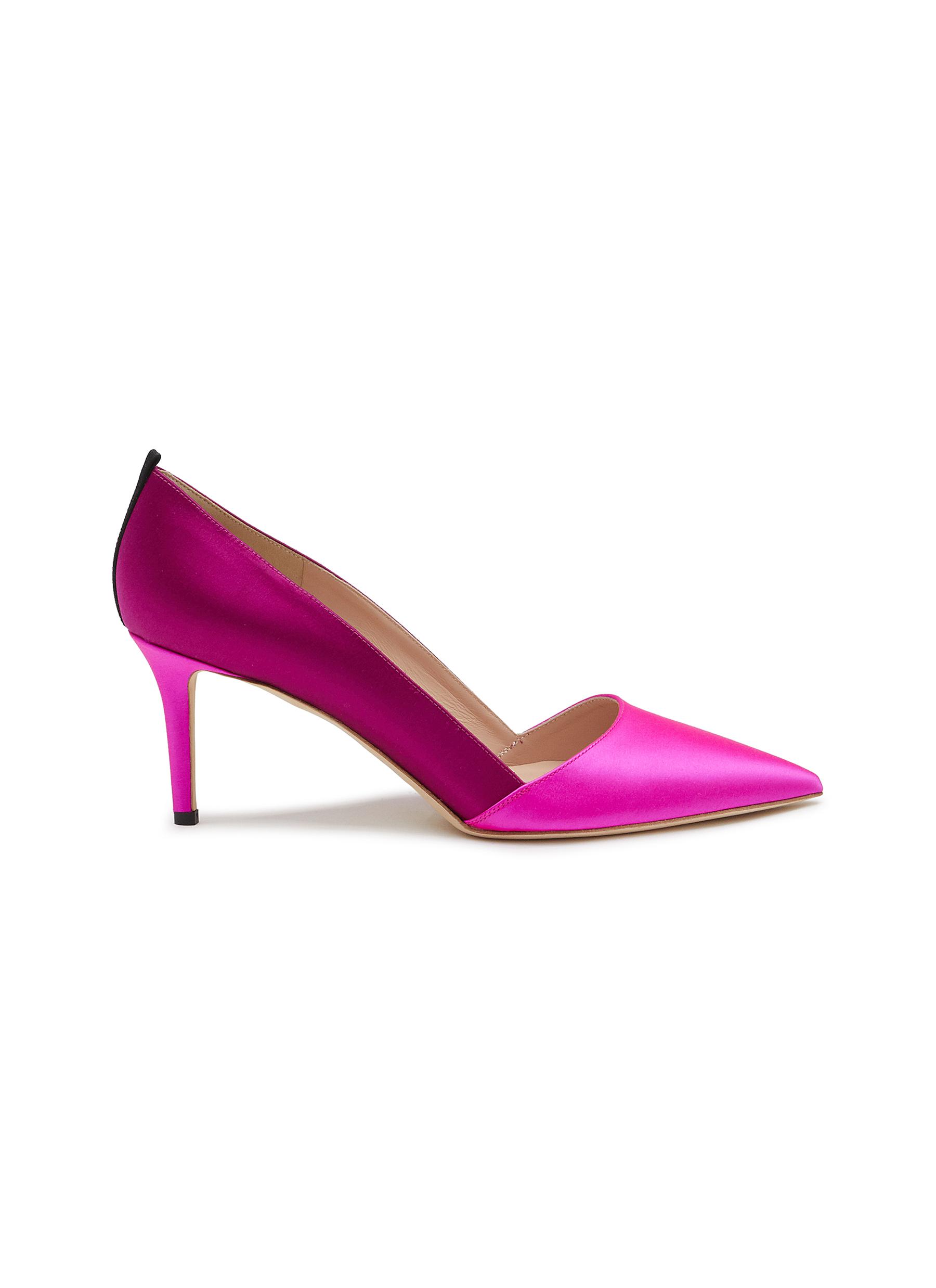 SJP BY SARAH JESSICA PARKER Rampling 70 Bicoloured Satin Pumps