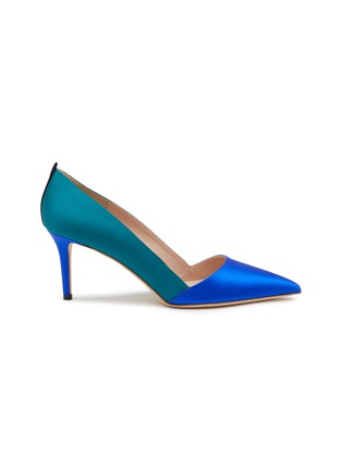 Main View - Click To Enlarge - SJP BY SARAH JESSICA PARKER - Rampling 70 Bicoloured Satin Pumps