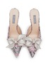 Detail View - Click To Enlarge - SJP BY SARAH JESSICA PARKER - Paley 70 Crystal Heeled Mules
