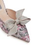 Detail View - Click To Enlarge - SJP BY SARAH JESSICA PARKER - Paley 70 Crystal Heeled Mules