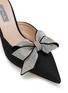 Detail View - Click To Enlarge - SJP BY SARAH JESSICA PARKER - Paley 70 Crystal Mesh Heeled Mules