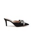 Main View - Click To Enlarge - SJP BY SARAH JESSICA PARKER - Paley 70 Crystal Mesh Heeled Mules