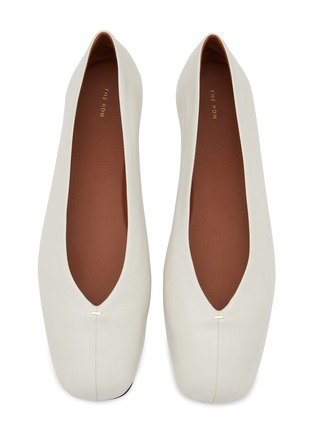 Detail View - Click To Enlarge - THE ROW - Eva Leather Ballerina Flats
