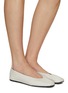 Figure View - Click To Enlarge - THE ROW - Eva Leather Ballerina Flats