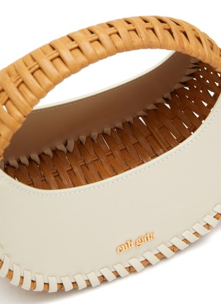 Detail View - Click To Enlarge - CULT GAIA - Aiko Leather Ratten Bag