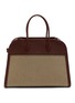 Main View - Click To Enlarge - THE ROW - Soft Margaux Canvas and Leather Bag