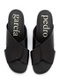 Detail View - Click To Enlarge - PEDRO GARCIA  - Casidy 65 Criss Cross Patent Leather Sandals