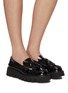Figure View - Click To Enlarge - PEDRO GARCÍA - Sidonie 35 Patent Leather Loafers