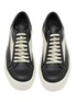 Detail View - Click To Enlarge - RICK OWENS  - Vintage Leather Low Top Sneakers