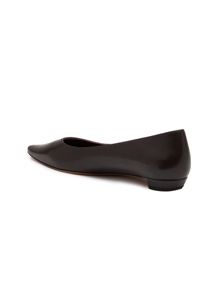  - THE ROW - Claudette 15 Leather Point Toe Flats
