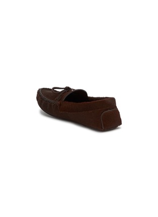 Detail View - Click To Enlarge - THE ROW - Lucca Pony Leather Moccasins