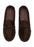 Figure View - Click To Enlarge - THE ROW - Lucca Pony Leather Moccasins