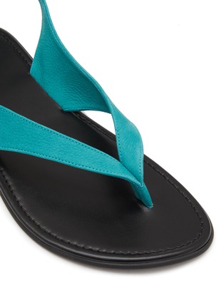 Detail View - Click To Enlarge - THE ROW - Beach Wrap Nubuk Sandals
