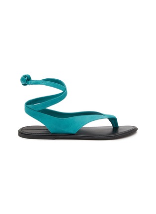 Main View - Click To Enlarge - THE ROW - Beach Wrap Nubuk Sandals
