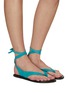 Figure View - Click To Enlarge - THE ROW - Beach Wrap Nubuk Sandals