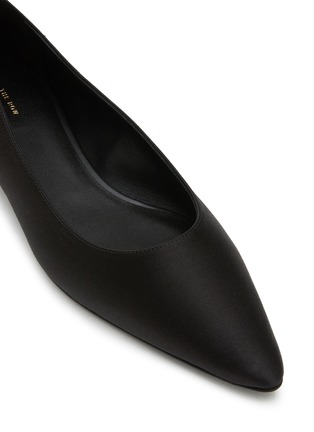 Detail View - Click To Enlarge - THE ROW - Claudette 15 Satin Point Toe Flats