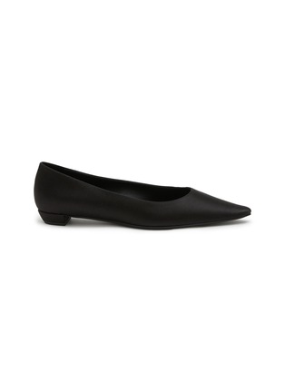 Main View - Click To Enlarge - THE ROW - Claudette 15 Satin Point Toe Flats