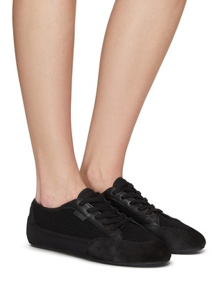 Figure View - Click To Enlarge - THE ROW - Bonnie Low Top Lace Up Sneakers