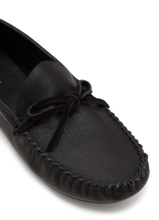 Detail View - Click To Enlarge - THE ROW - Lucca Vegetable Leather Moccasins