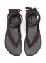 Figure View - Click To Enlarge - THE ROW - Beach Wrap Nubuck Sandals