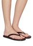 Figure View - Click To Enlarge - THE ROW - City Leather Flip Flops