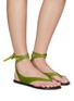 Figure View - Click To Enlarge - THE ROW - Beach Wrap Pony Hair Sandals