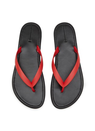 Detail View - Click To Enlarge - THE ROW - Beach Rubber Flip Flops