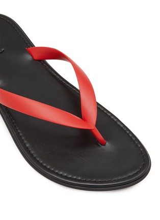 Detail View - Click To Enlarge - THE ROW - Beach Rubber Flip Flops