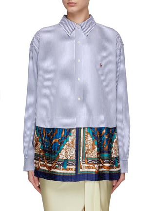 Main View - Click To Enlarge - DRY CLEAN ONLY - Floral Print Shirt