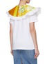 Back View - Click To Enlarge - DRY CLEAN ONLY - Ruffle Collar T-Shirt