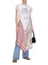 Figure View - Click To Enlarge - DRY CLEAN ONLY - Mixed Print T-Shirt Dress